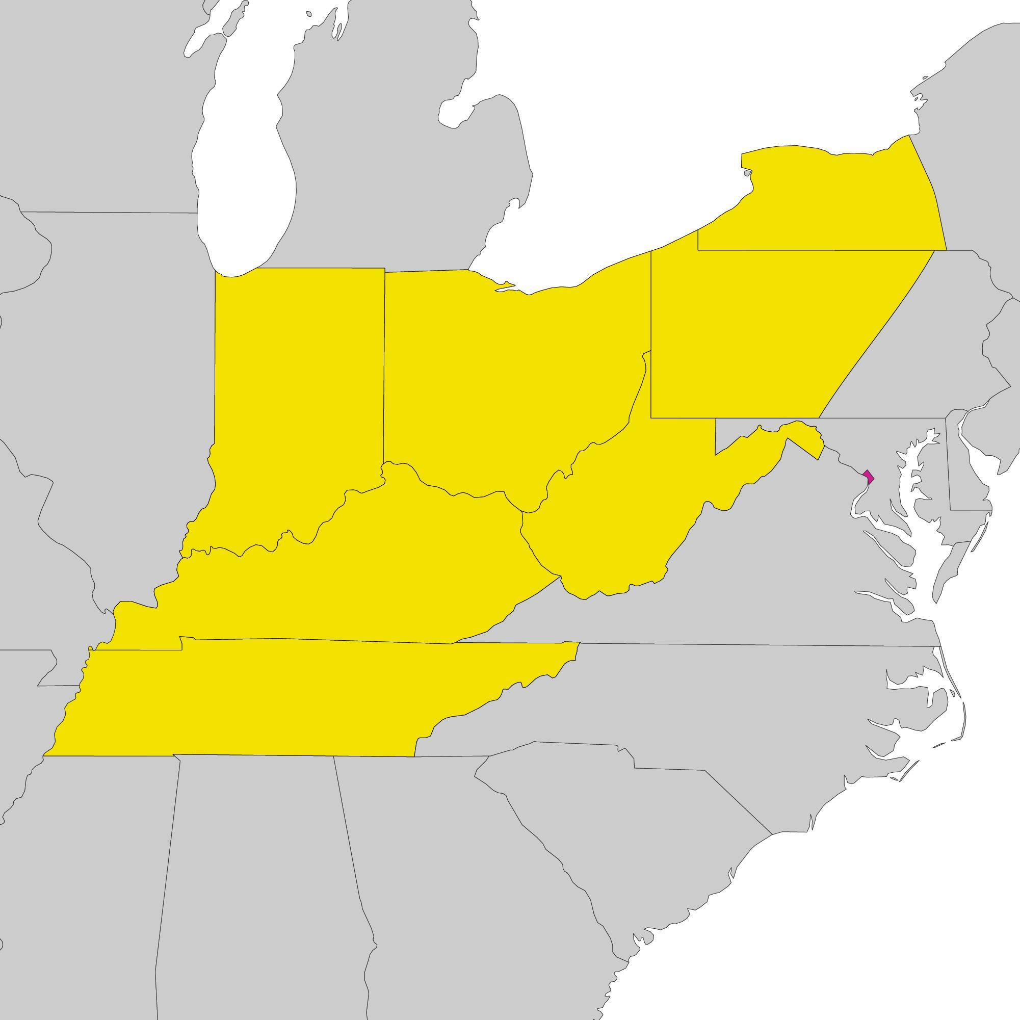 Heartland Region Map